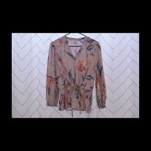 Floral Long Sleeve Blouse